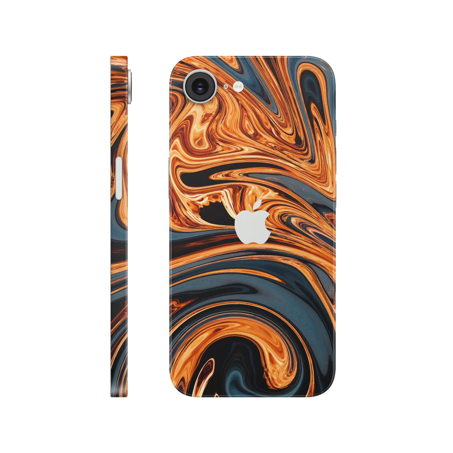 Folie de protectie iPhone 17e, eSkins Signature, Skin Amber Blaze