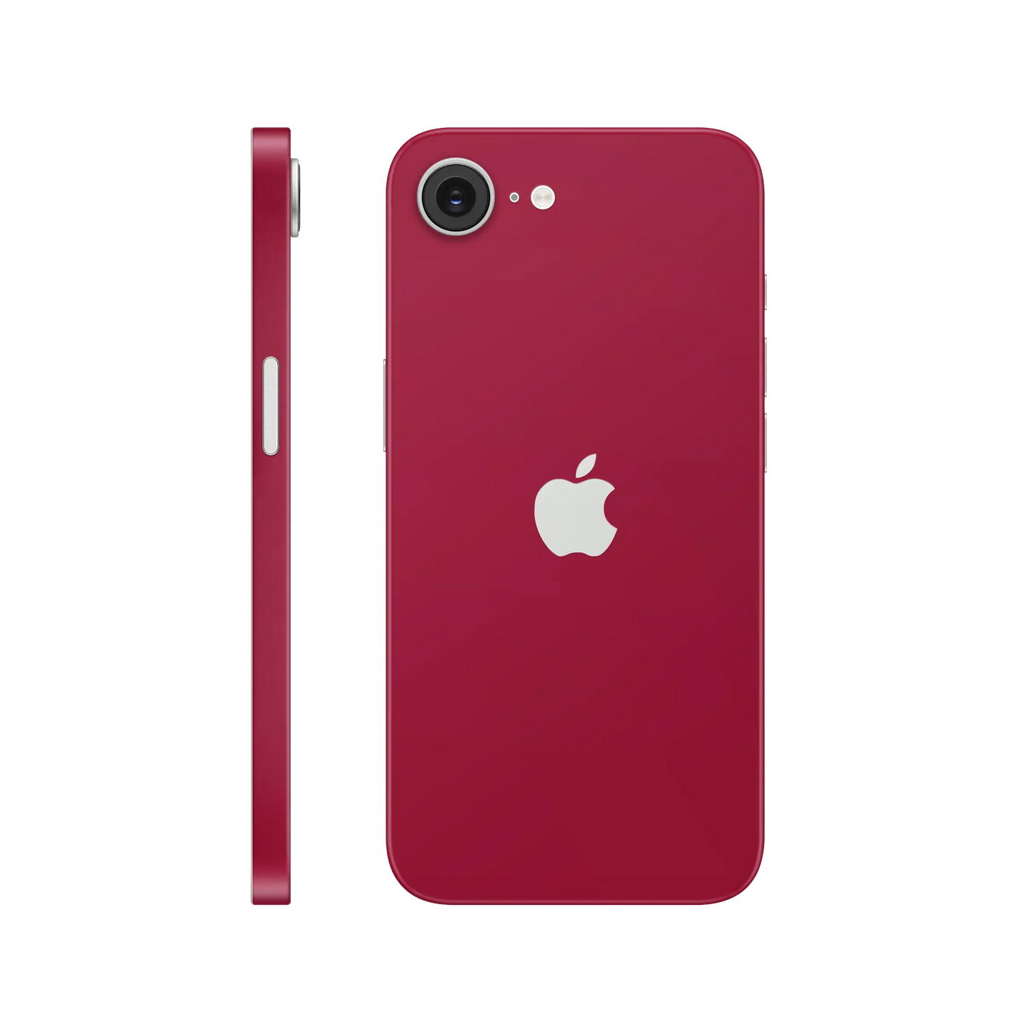 Folie de protectie iPhone 17e, eSkins Unique, Skin Mat Rosu