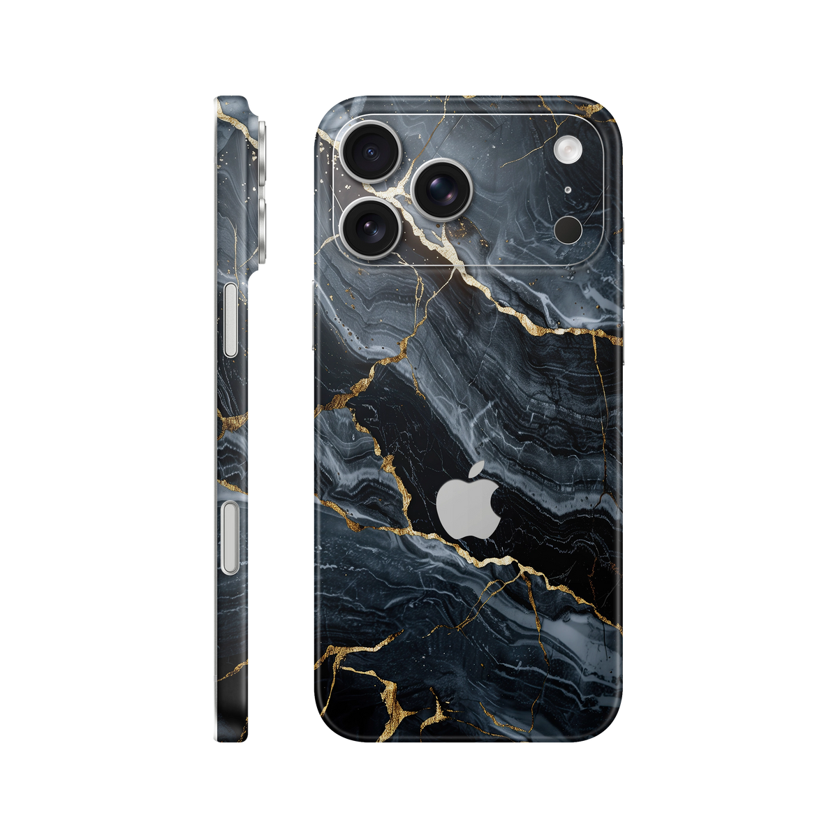Folie de protectie pentru iPhone 18 Pro, eSkins Signature, Skin Gilded Abyss
