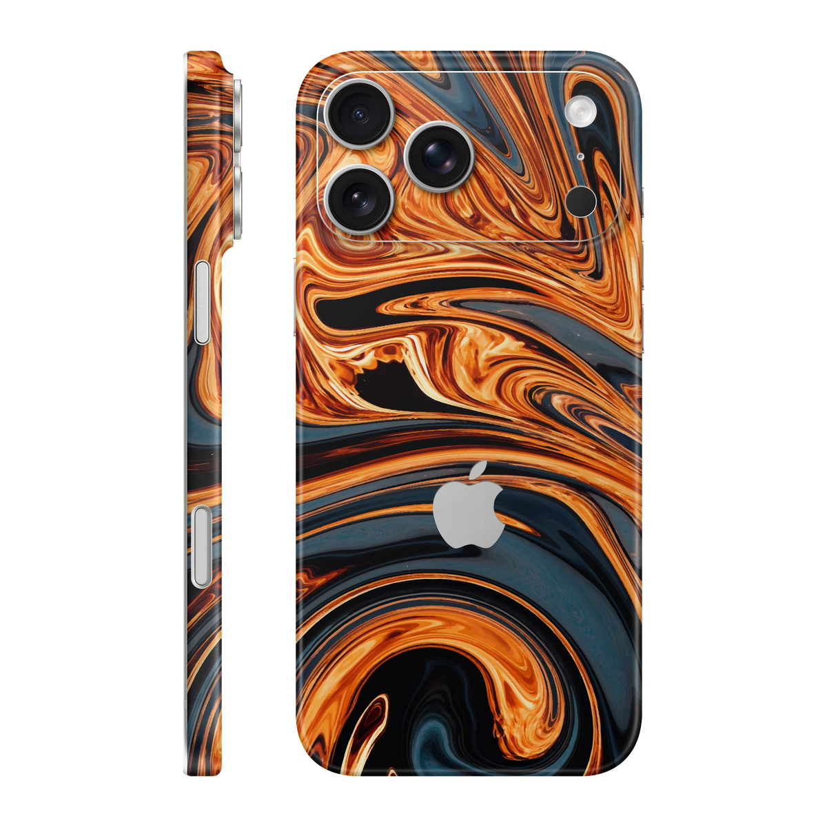 Folie de protectie pentru iPhone 18 Pro Max, eSkins Signature, Skin Amber Blaze