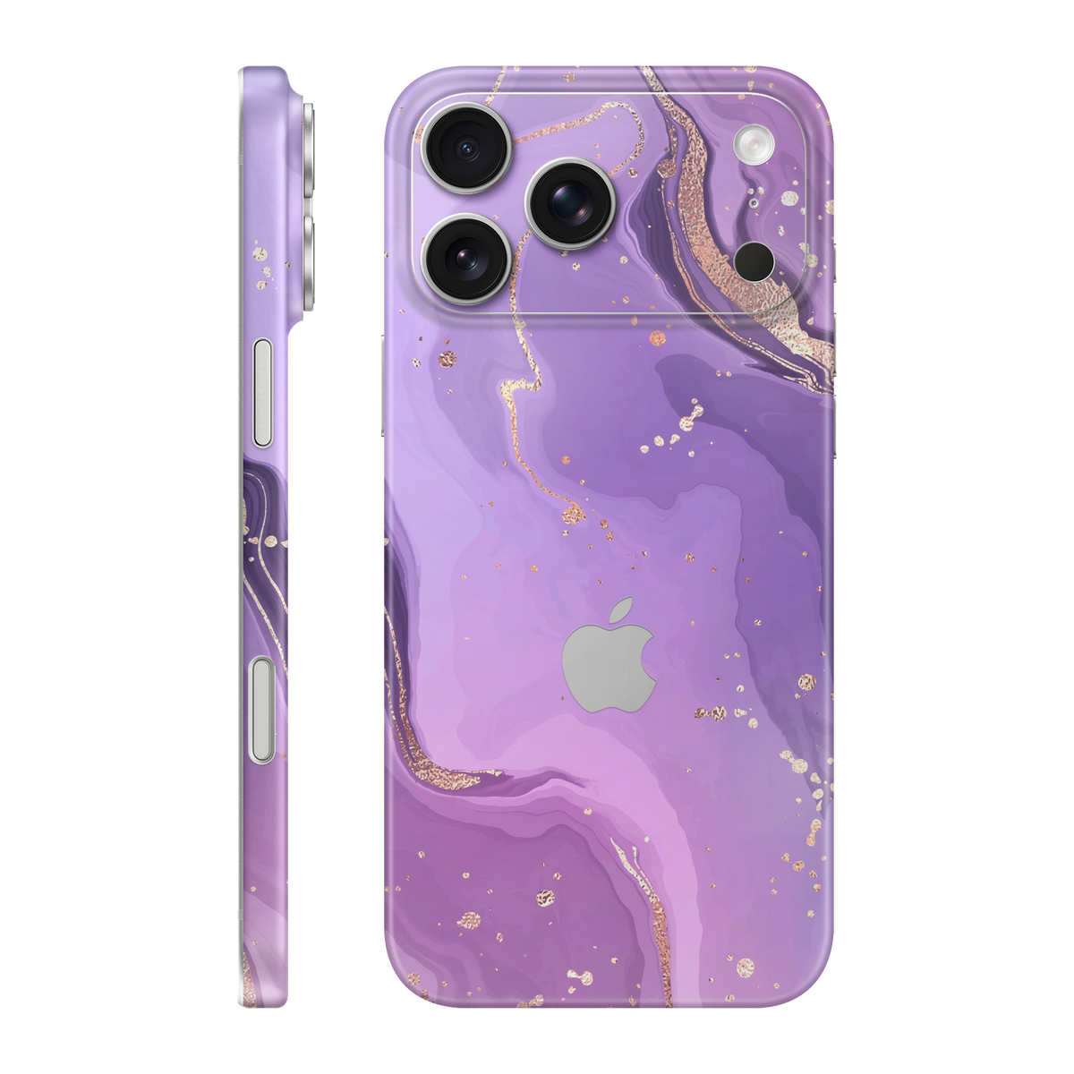 Folie de protectie pentru iPhone 18 Pro Max, eSkins Signature, Skin Lavender Swirl