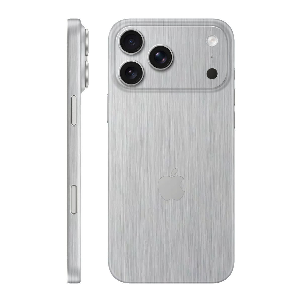 Folie de protectie pentru iPhone 18 Pro Max, eSkins Elegans, Skin Metalic Gri