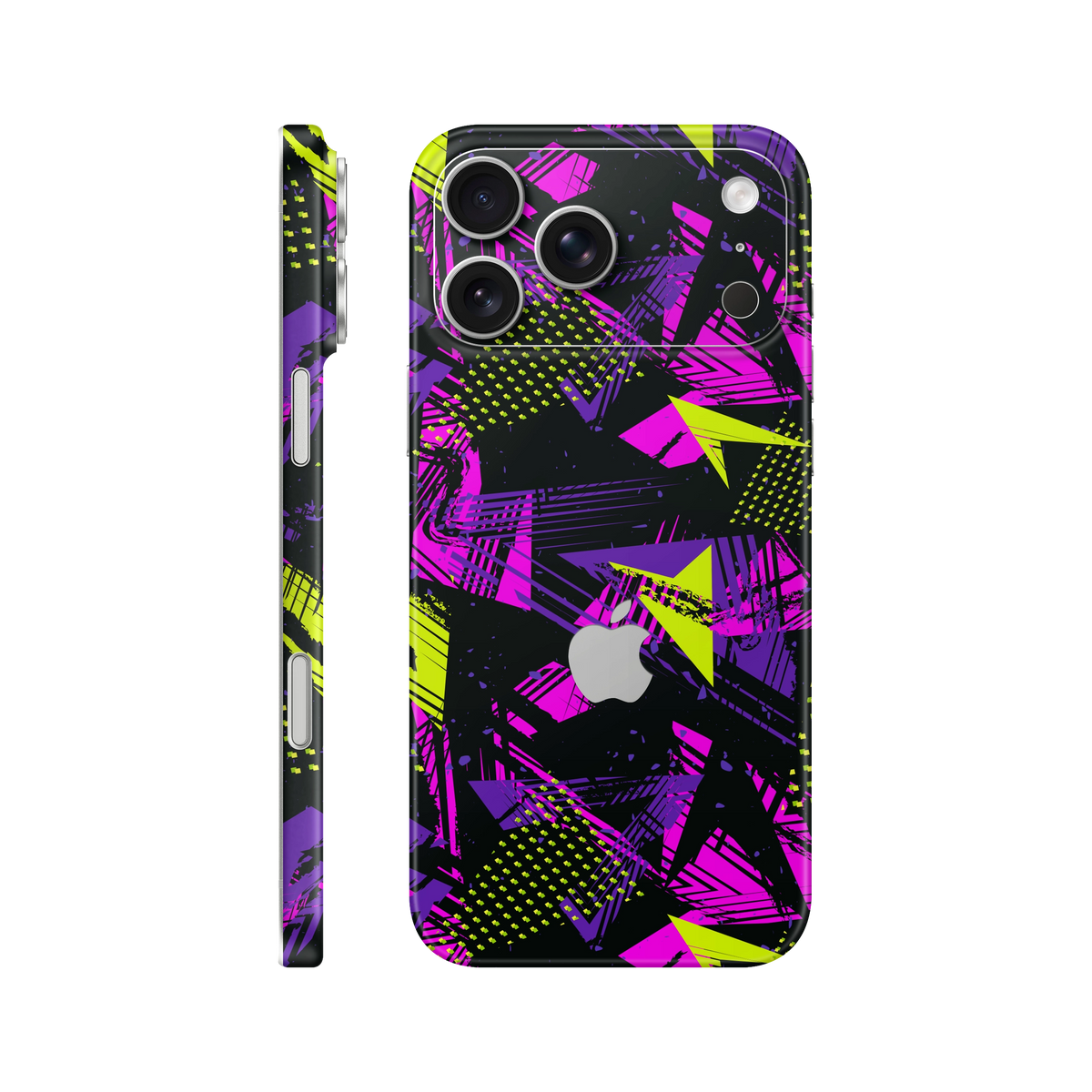 Folie de protectie pentru iPhone 18 Pro, eSkins Signature, Skin Urban Graffiti