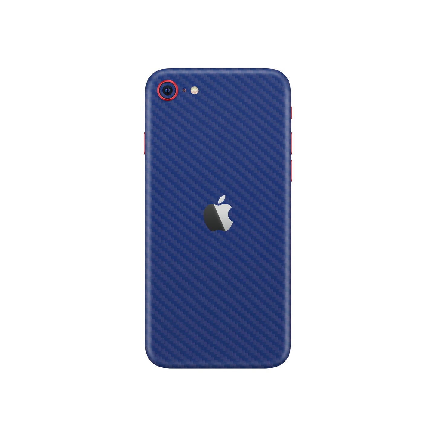 Skin iPhone 8, Carbon 3D Blue