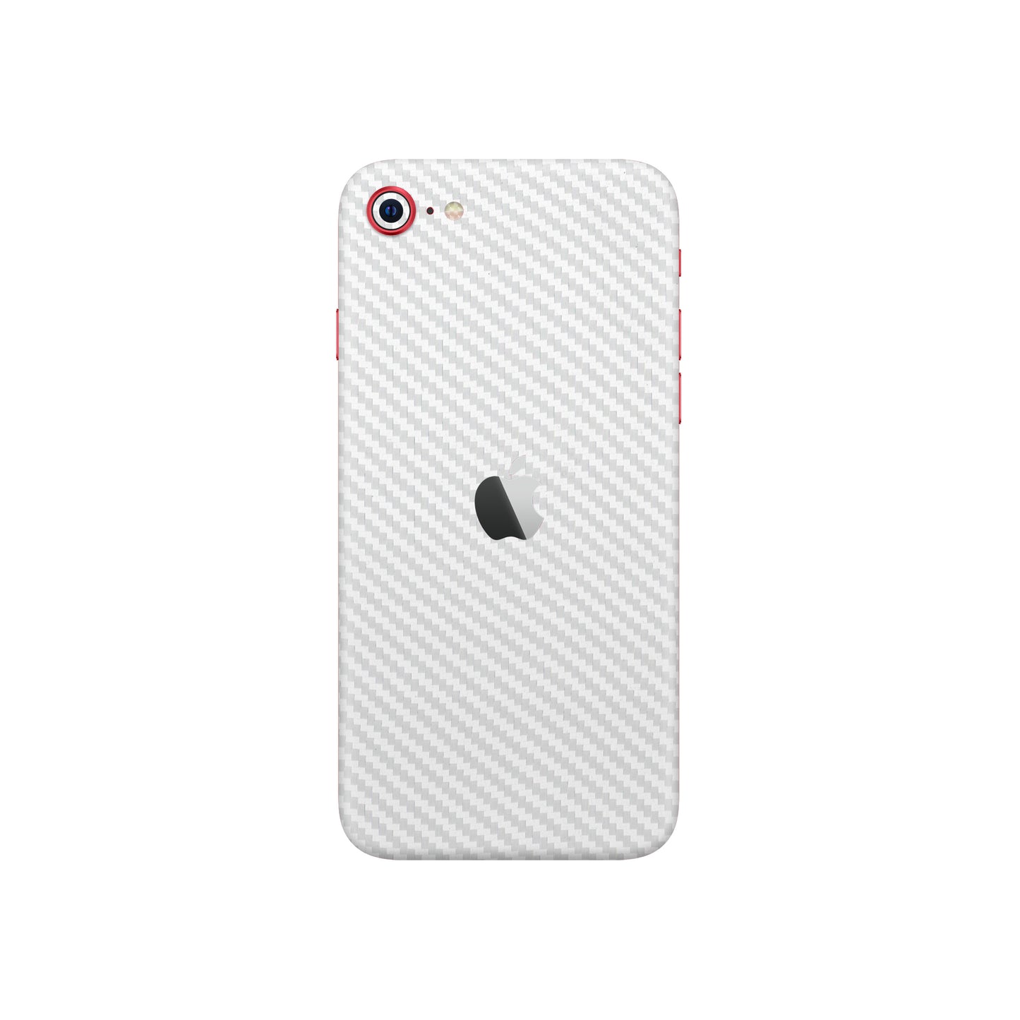 Skin iPhone 8, Carbon 3D White