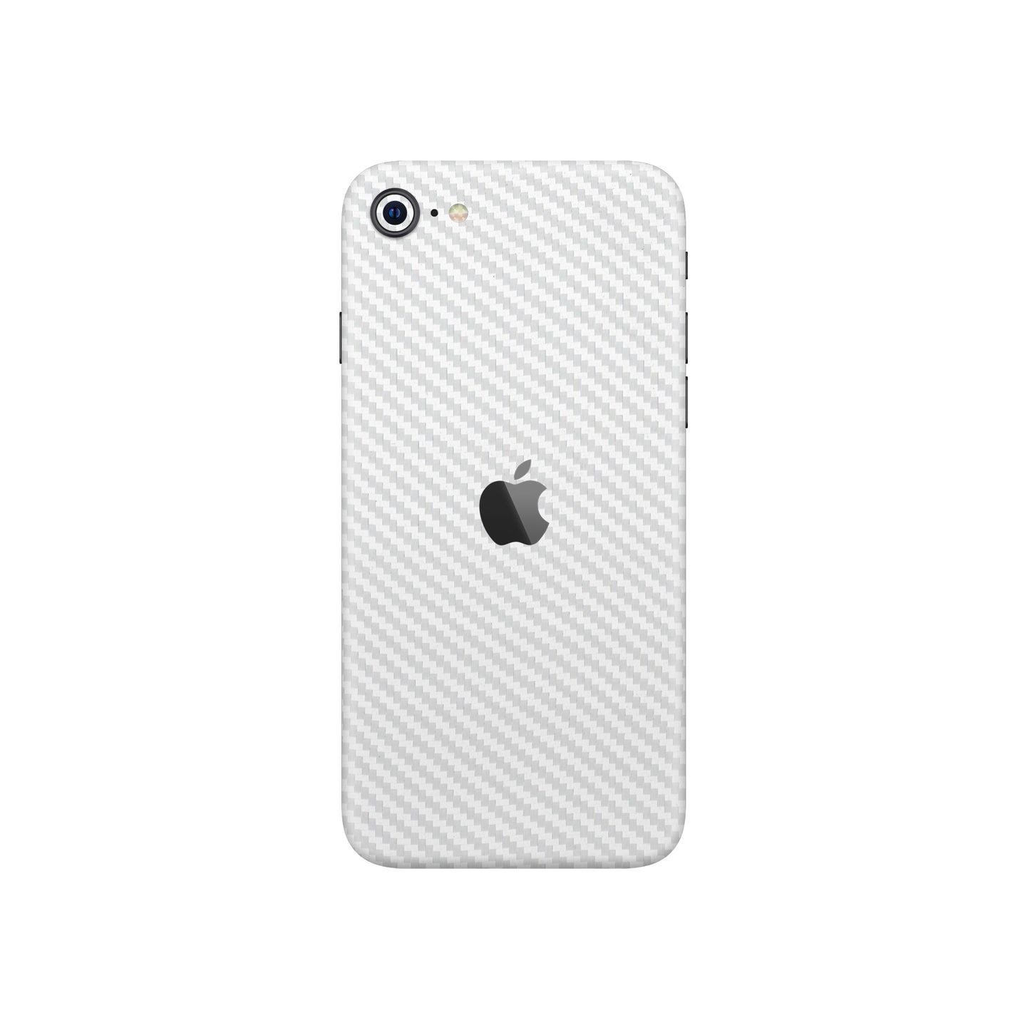 Skin iPhone SE 2020, Carbon 3D White