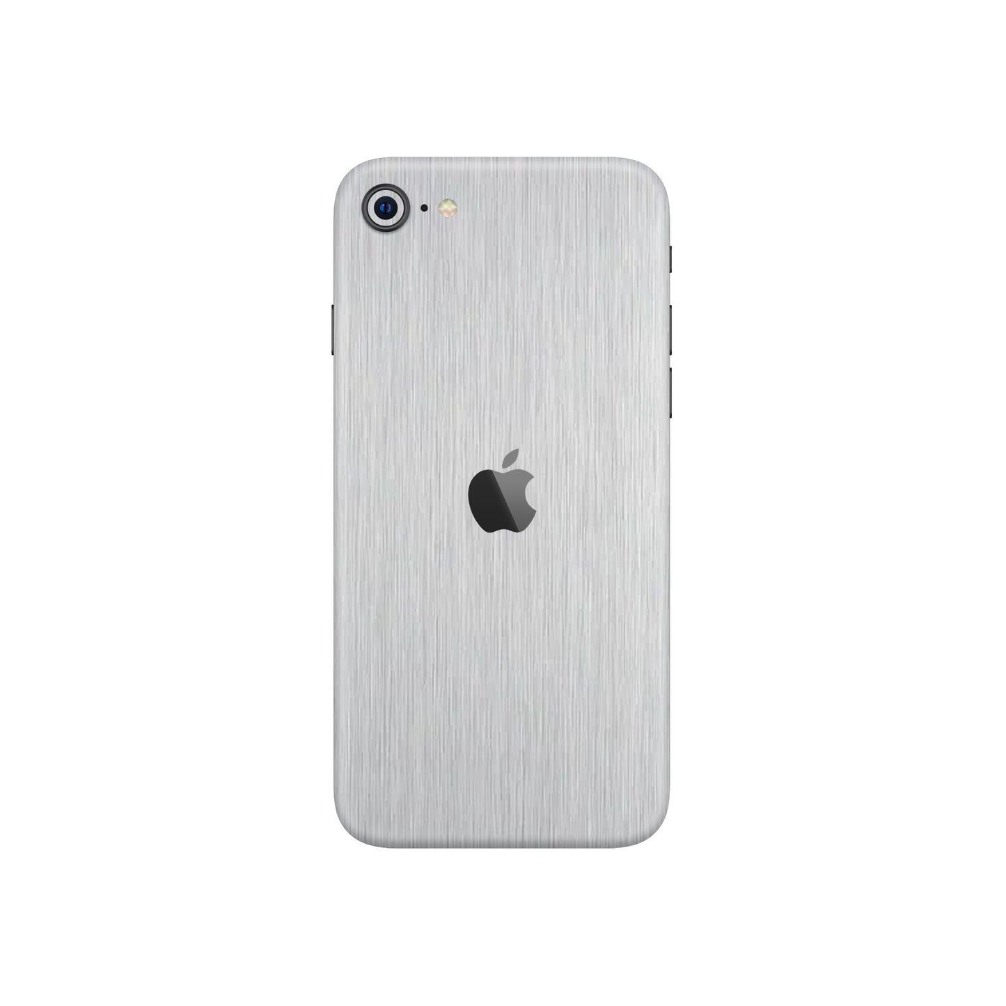 Folie de protectie iPhone SE 2020, eSkins Elegans, Skin Metalic Gri