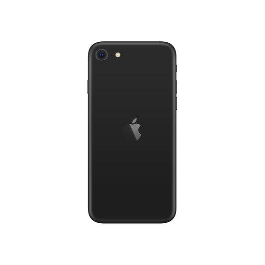 Folie de protectie iPhone SE 2020, eSkins Unique, Skin Mat Negru