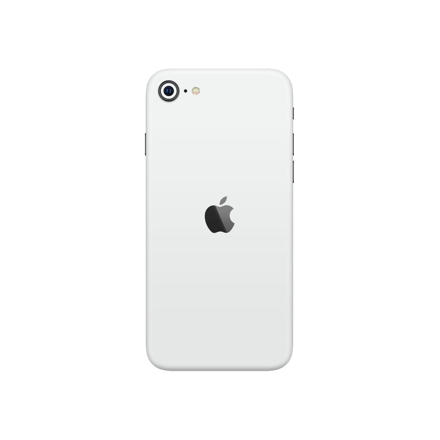 Folie de protectie iPhone SE 2020, eSkins Unique, Skin Mat Alb