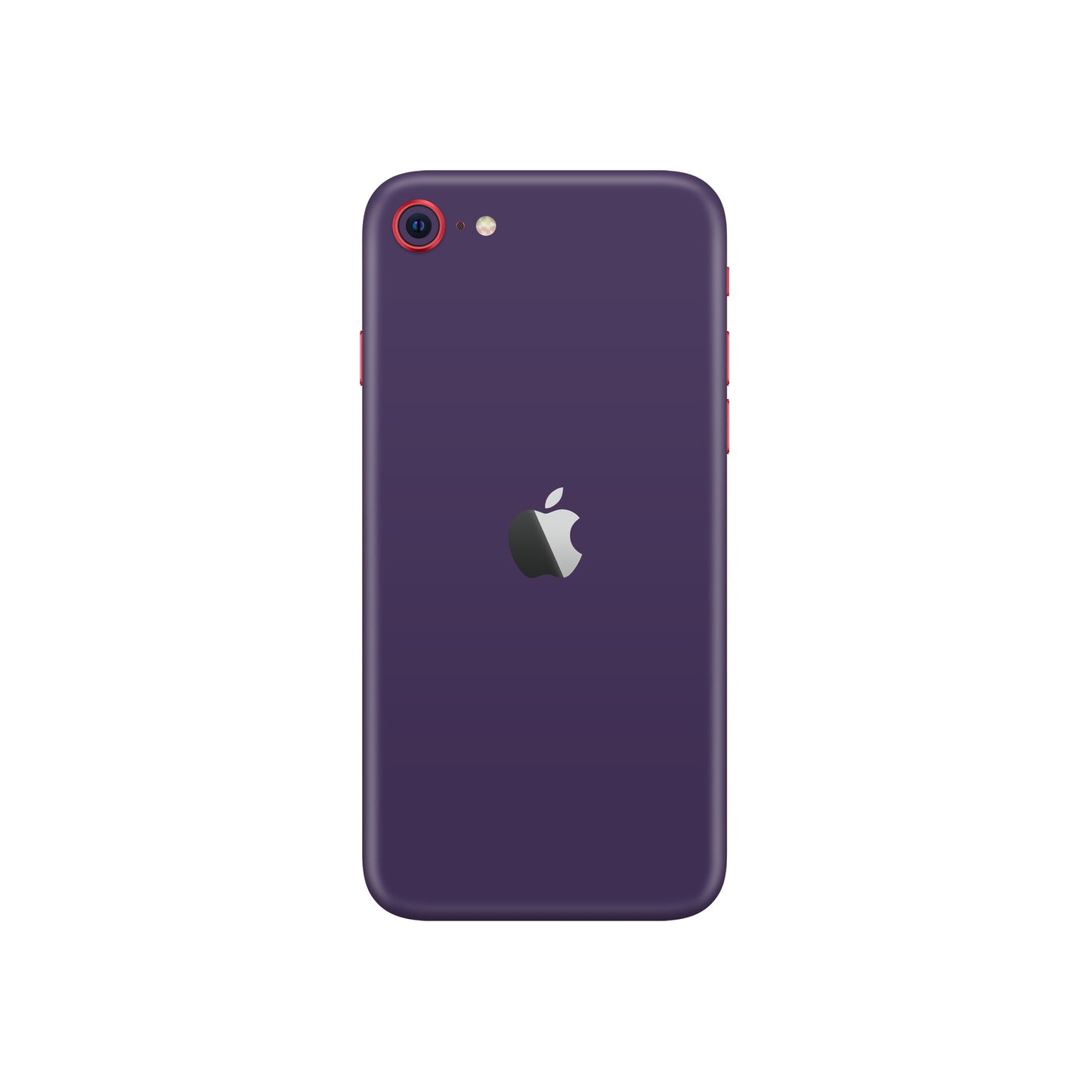 Skin iPhone SE 2022, Matte Metallic Purple