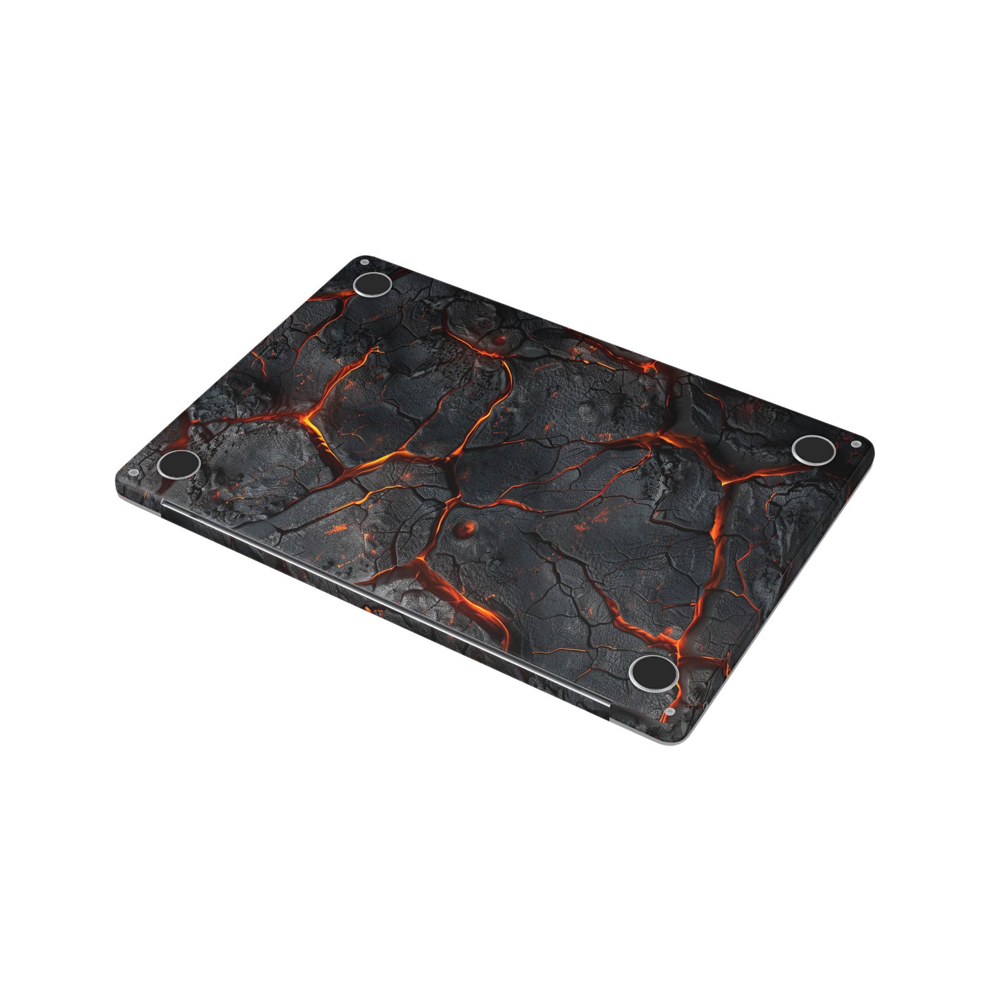 Folie de protectie MacBook Air 13.6" M2 (2022), eSkins Signature, Skin Inferno Crust
