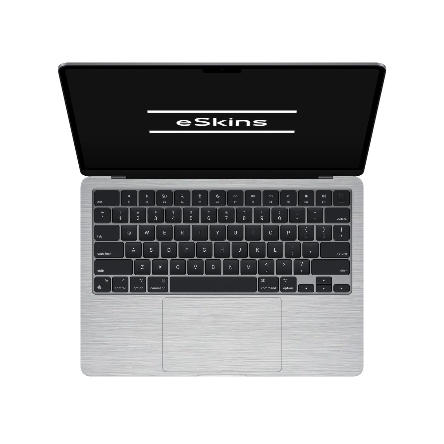 Skin MacBook Air 13.6" M2 (2022), Metallic 3D Gray