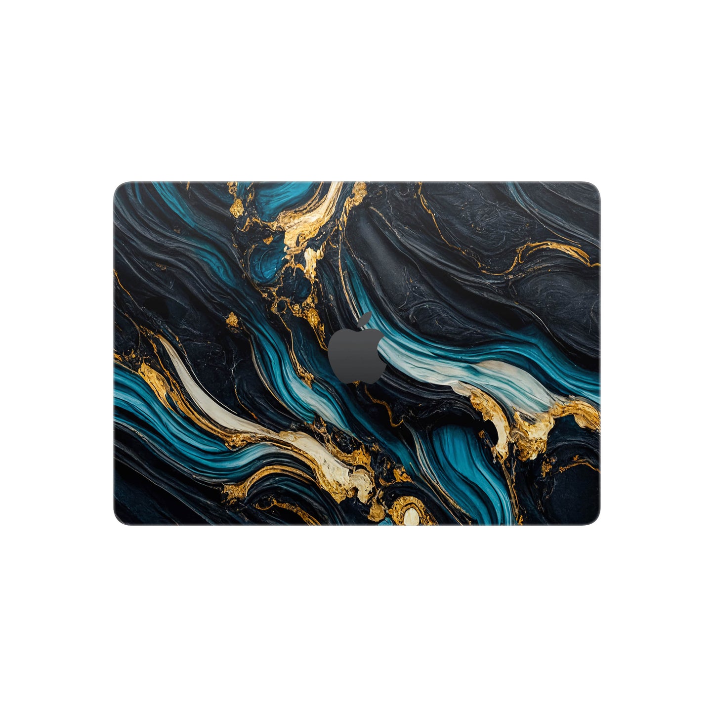 Folie de protectie MacBook Air 13.6" M2 (2022), eSkins Signature, Mystic Ocean
