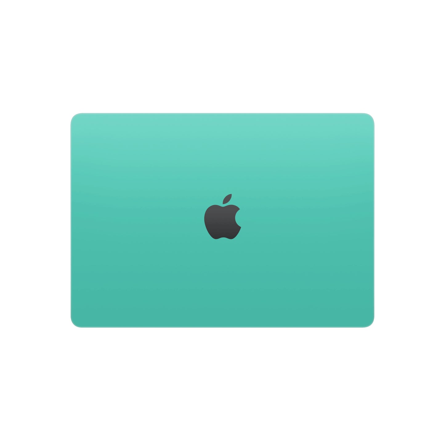 Folie de protectie MacBook Air 13.6" M3 (2024), eSkins Unique, Skin Mat Verde Menta
