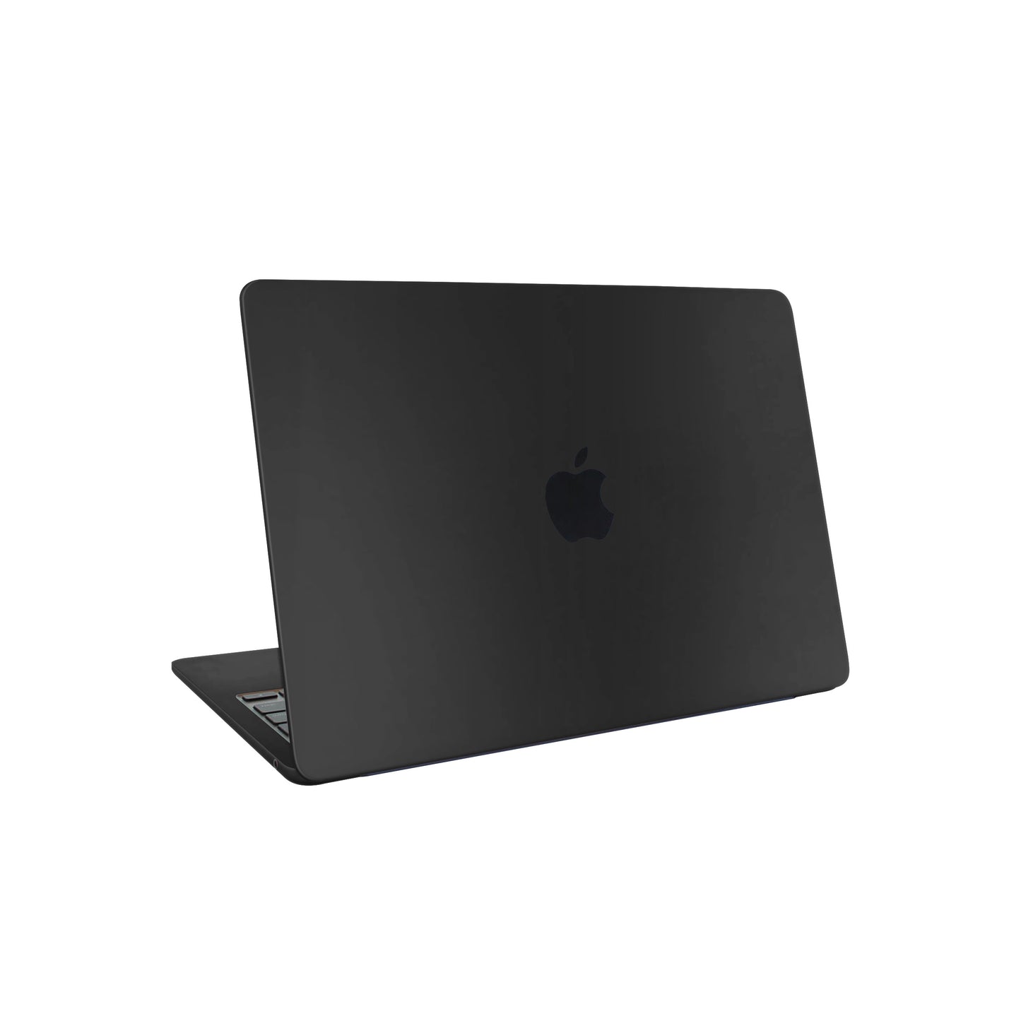 Folie de protectie MacBook Air 13.6" M3 (2024), eSkins Unique, Skin Mat Negru