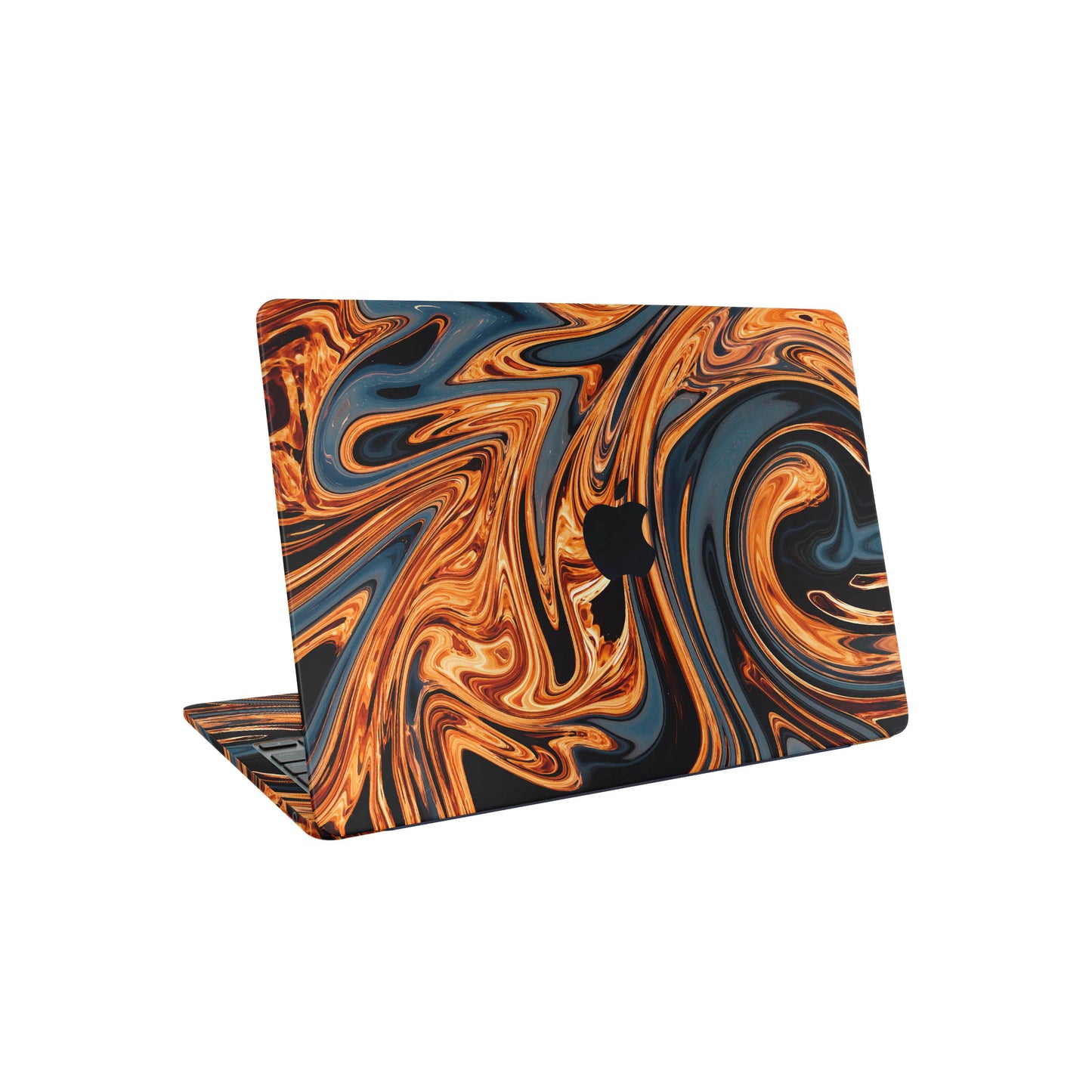 Folie de protectie MacBook Air 13" M4 (2025), eSkins Signature, Skin Amber Blaze