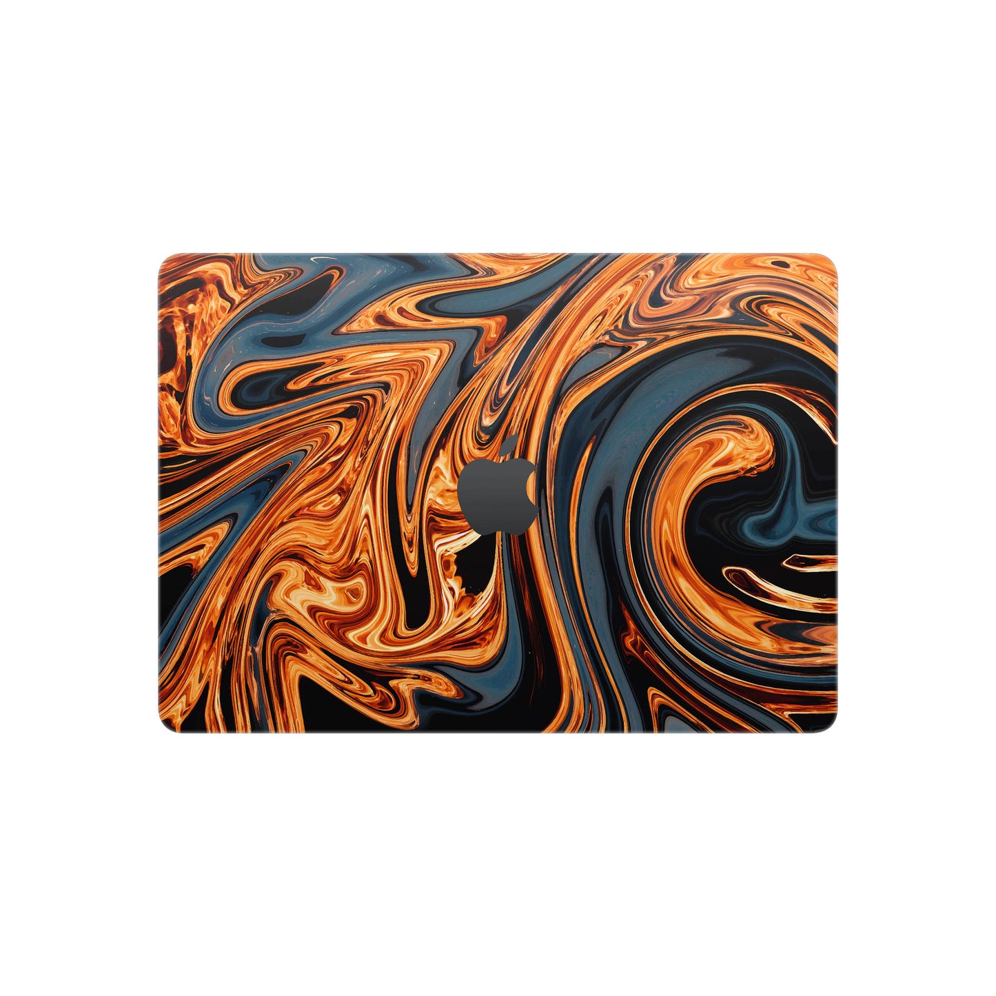 Folie de protectie MacBook Air 13" M4 (2025), eSkins Signature, Skin Amber Blaze
