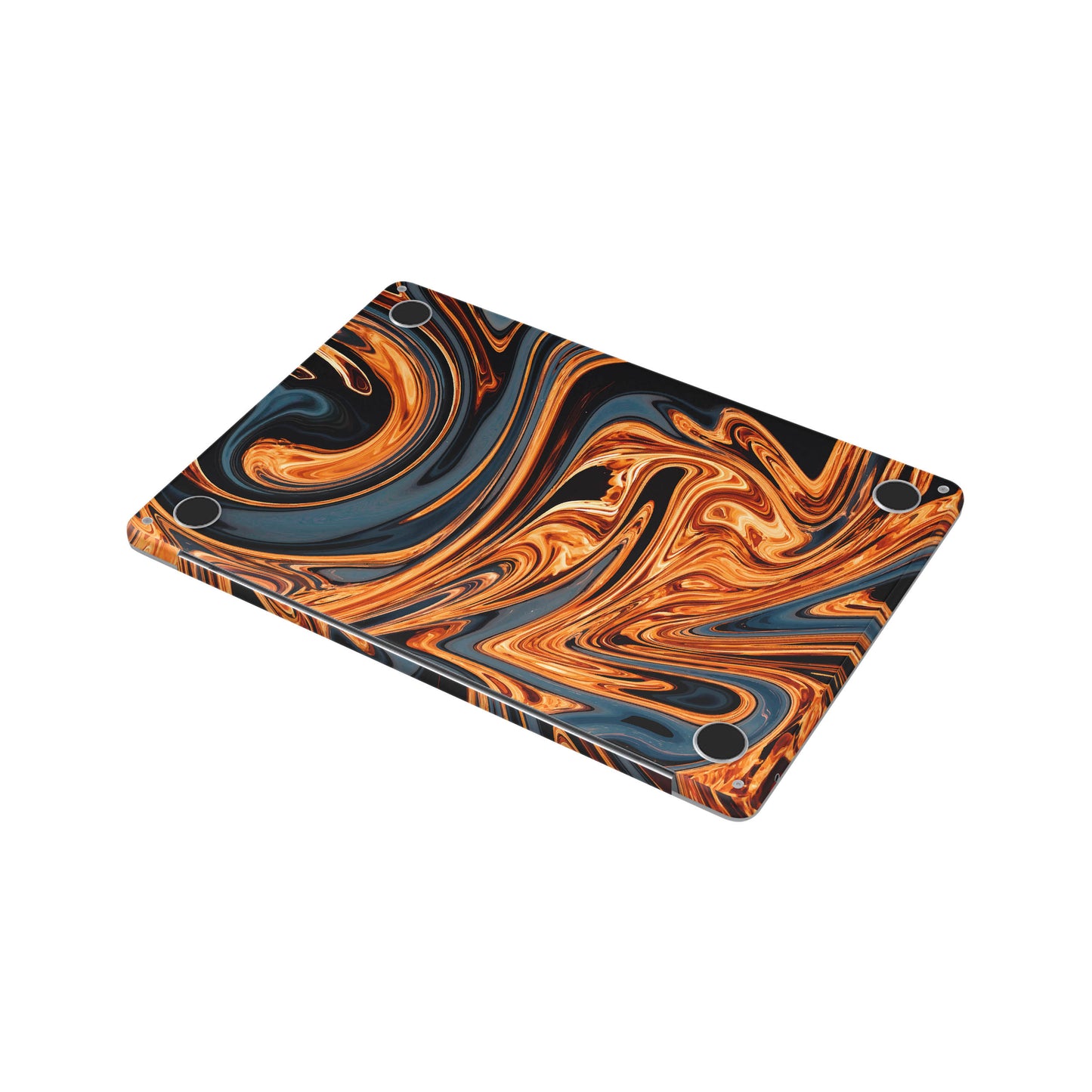 Folie de protectie MacBook Air 13" M4 (2025), eSkins Signature, Skin Amber Blaze