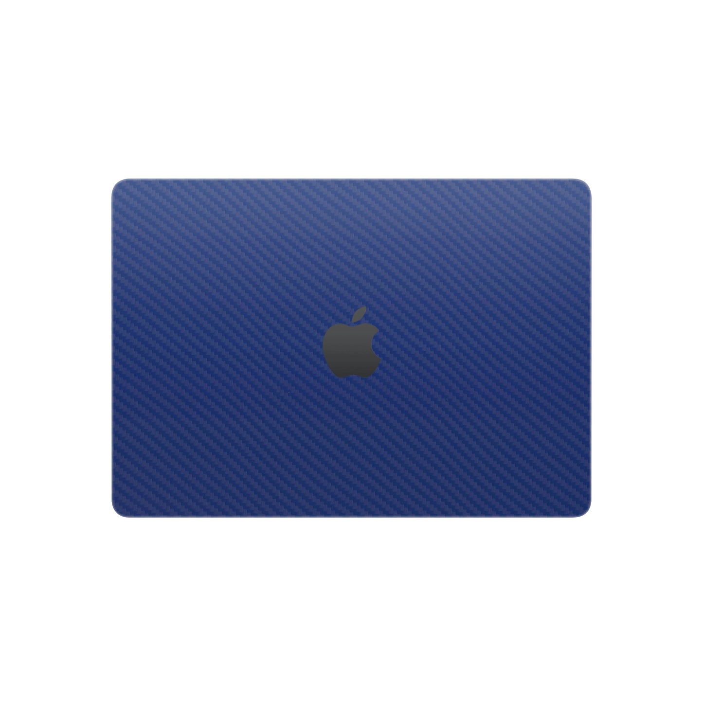 Folie de protectie MacBook Air 13" M4 (2025), eSkins Elegans, Skin Carbon Albastru