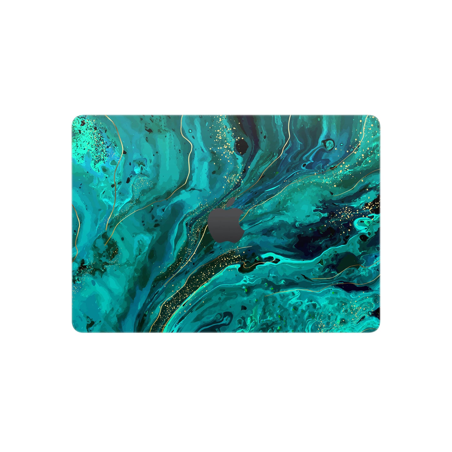 Folie de protectie MacBook Air 13" M4 (2025), eSkins Signature, Skin Celestial Lagoon
