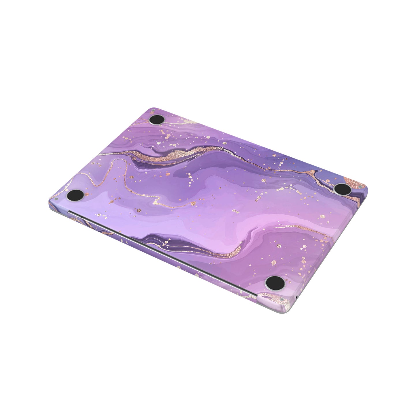 Folie de protectie MacBook Air 13" M4 (2025), eSkins Signature, Skin Lavender Swirl