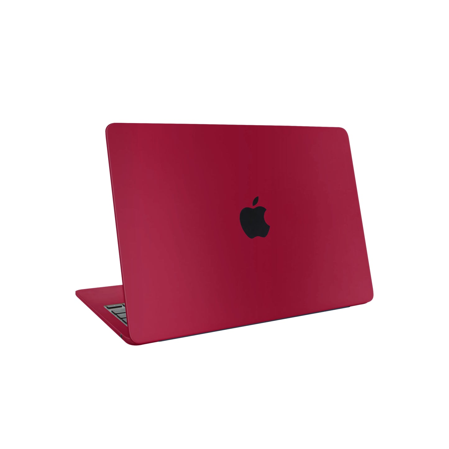 Folie de protectie MacBook Air 13" M4 (2025), eSkins Unique, Skin Mat Rosu