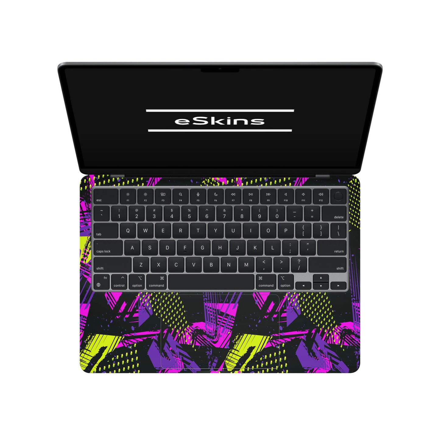 Folie de protectie MacBook Air 13" M4 (2025), eSkins Signature, Skin Urban Graffiti