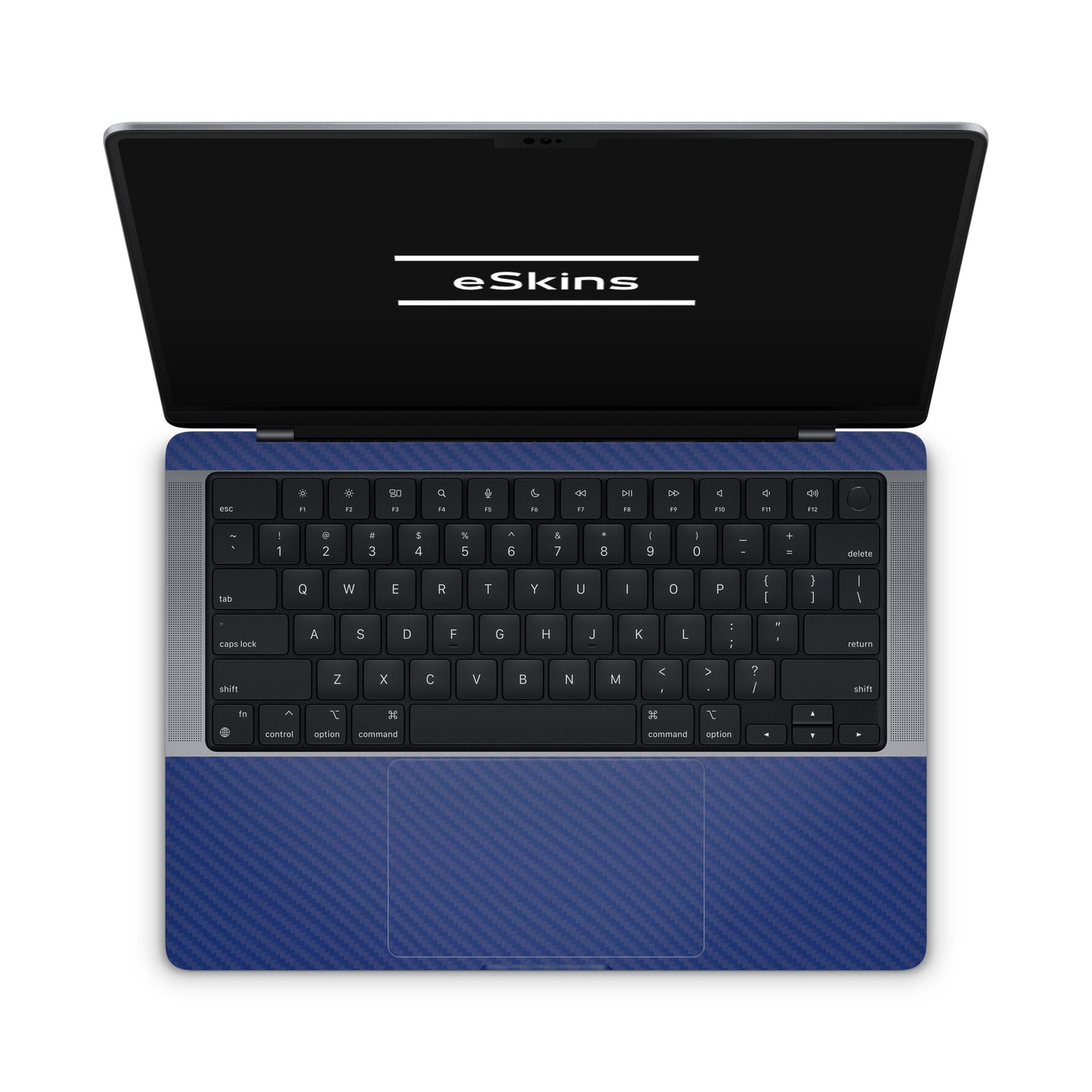Skin MacBook Air 13" M1 (2020), Carbon 3D Blue