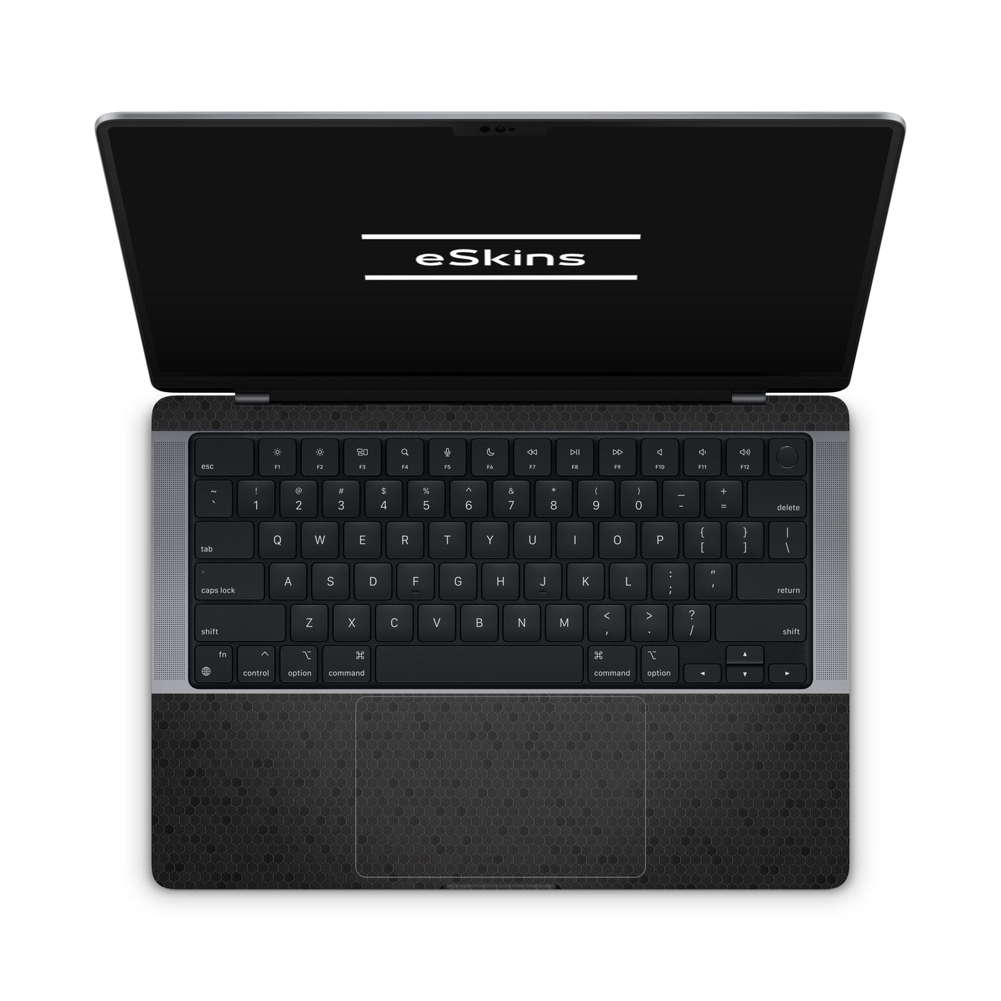 Skin MacBook Air 13" M1 (2020), Honeycomb 3D Black