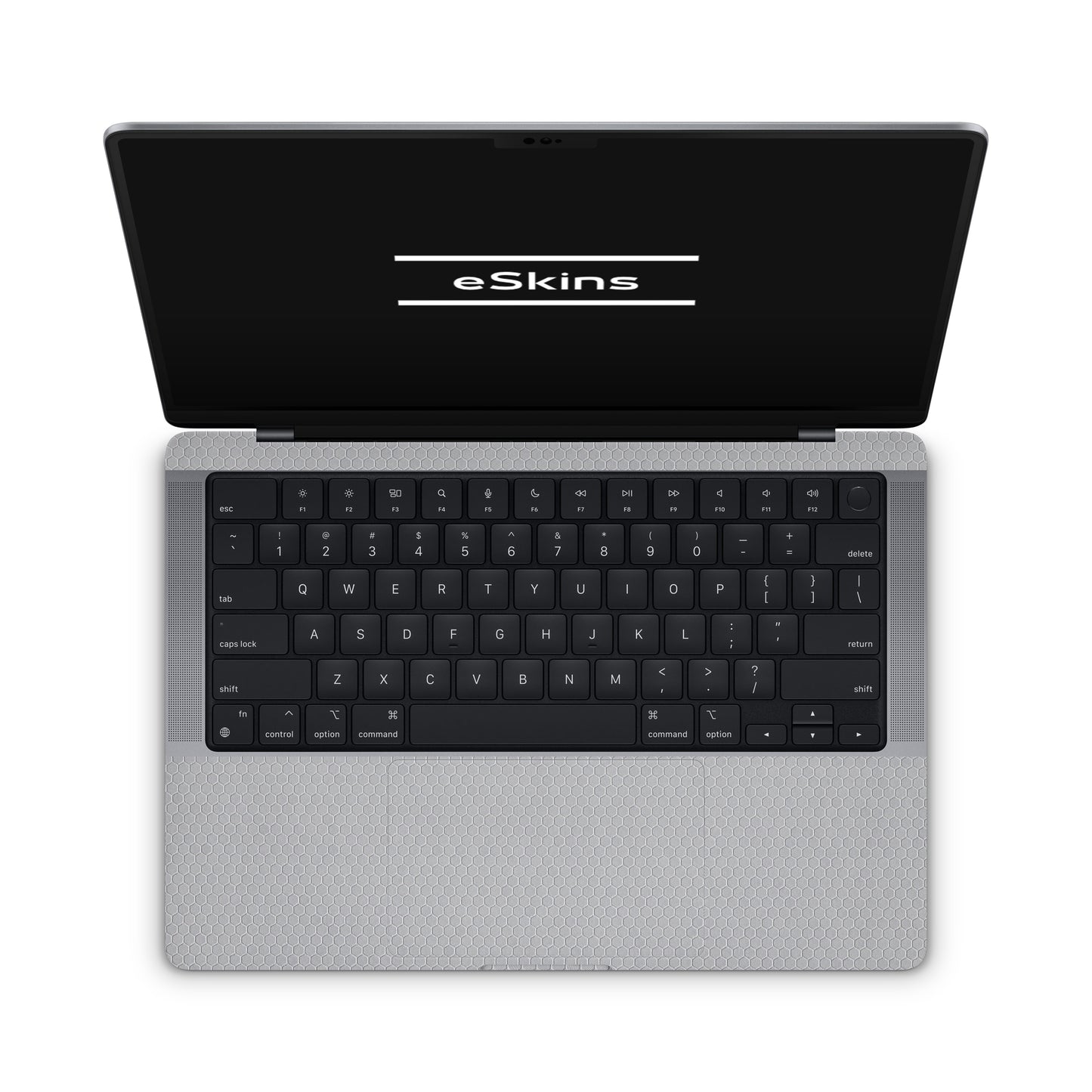 Skin MacBook Air 13" M1 (2020), Honeycomb 3D Gray