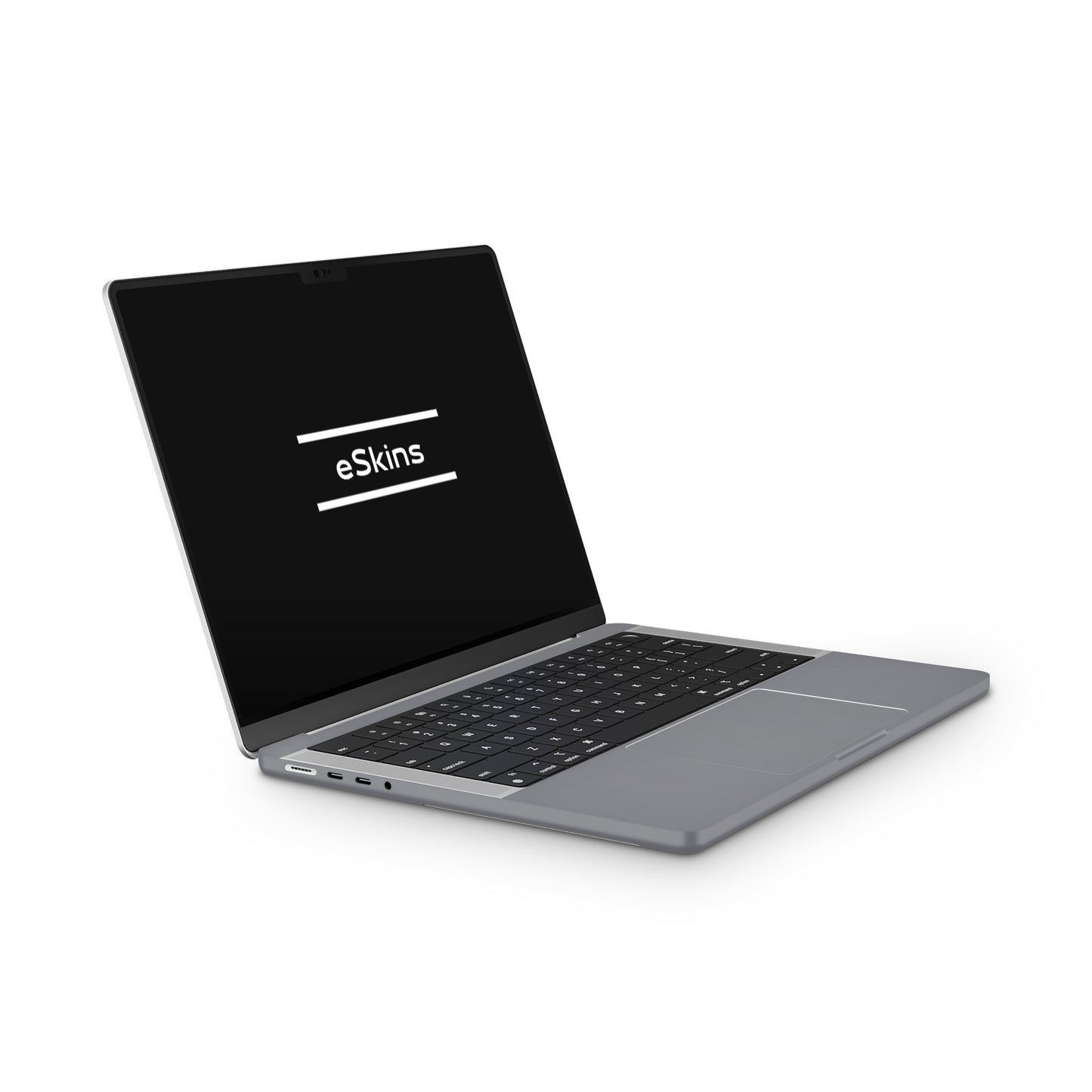 Folie de protectie MacBook Air 13" M1 (2020), eSkins Unique, Skin Mat Gri