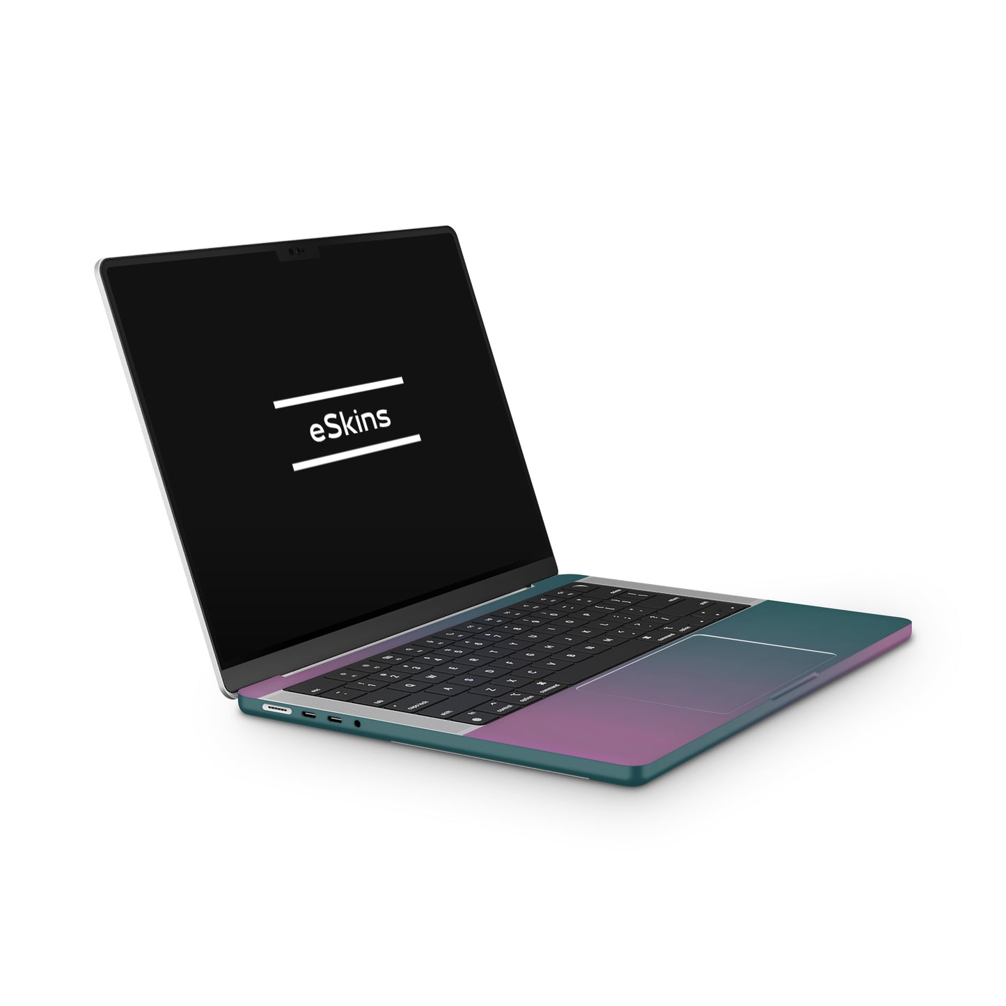 Skin MacBook Air 13" M1 (2020), Cameleon Turquoise - Lavender