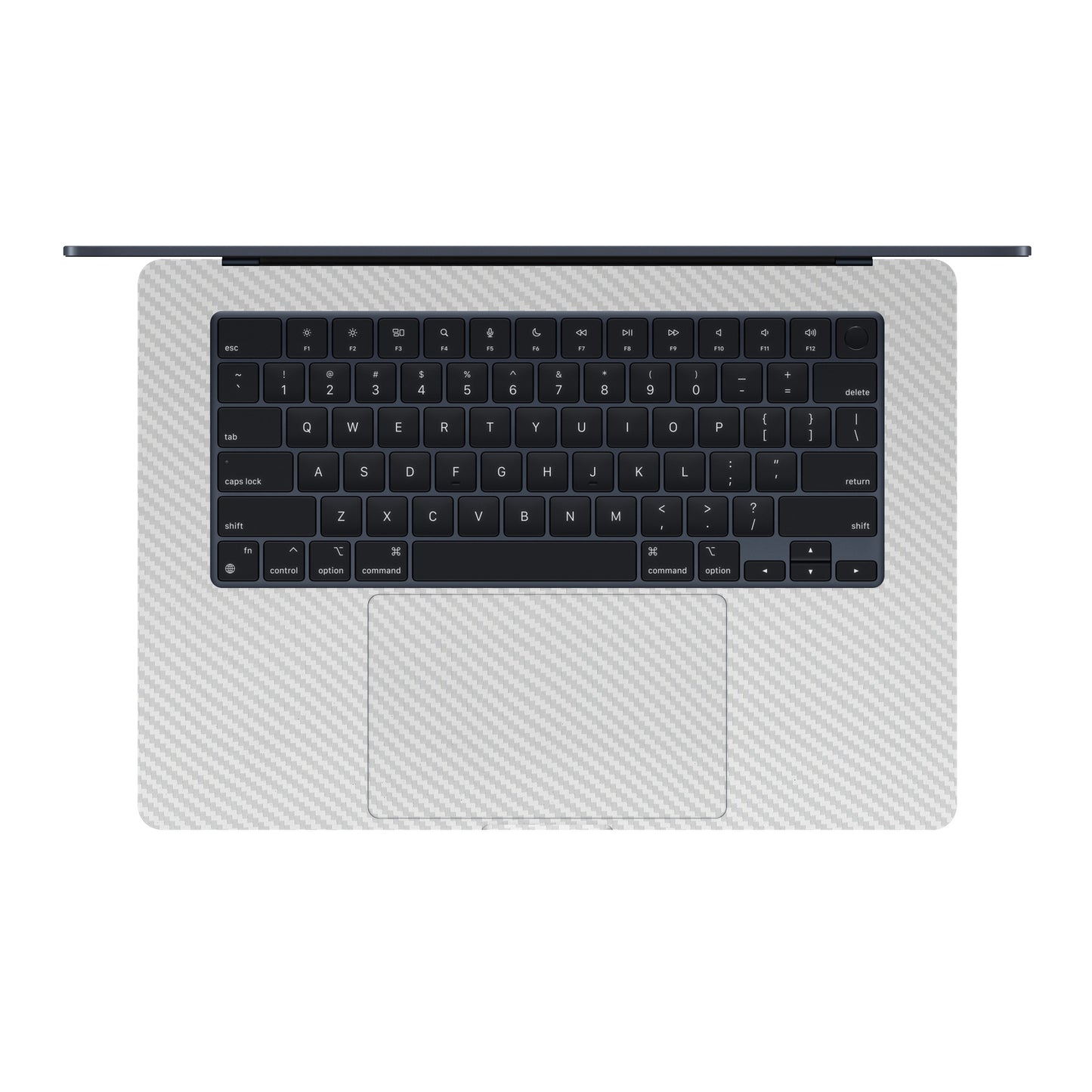 Skin MacBook Air 15" M2 (2023), Carbon 3D White