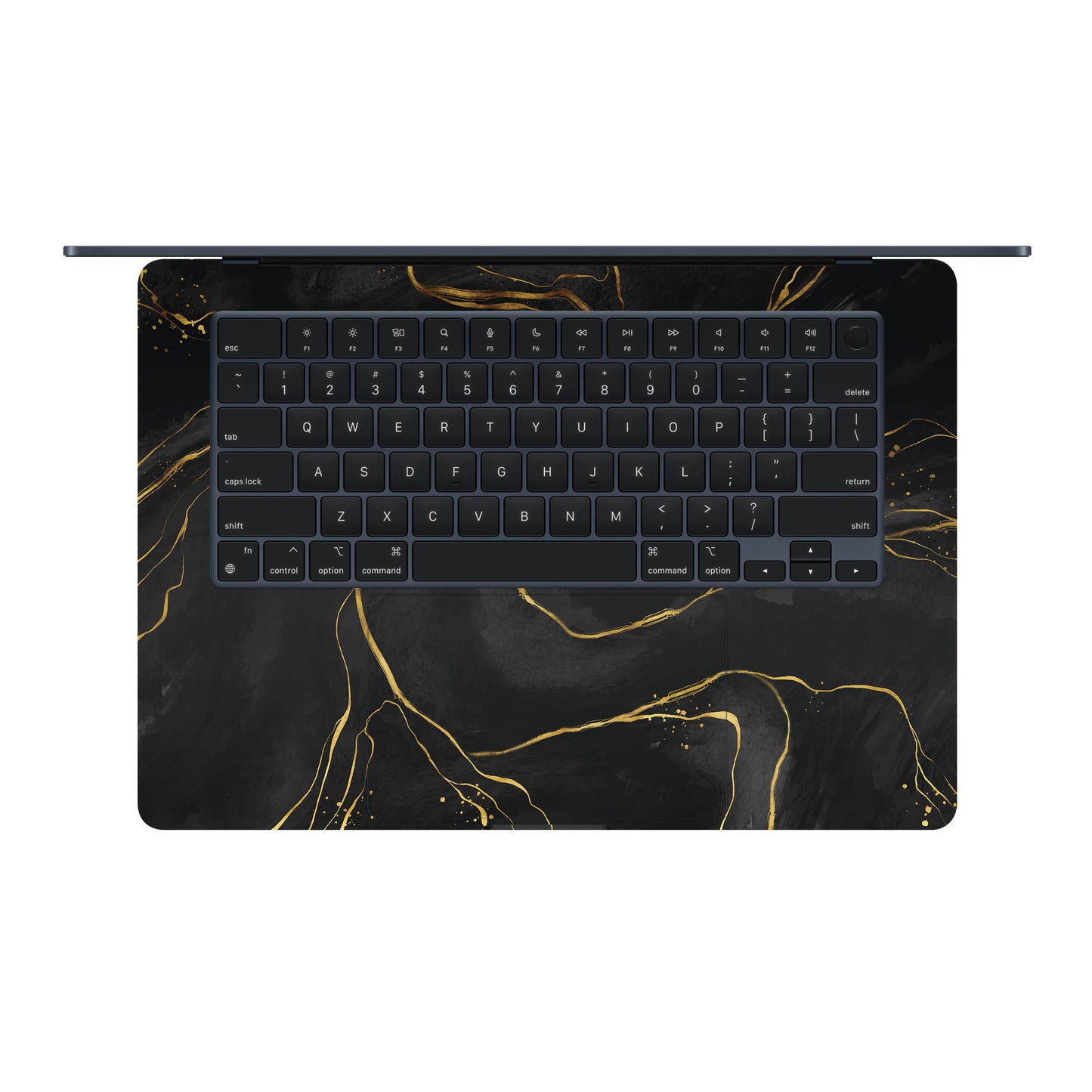 Folie de protectie MacBook Air 15" M2 (2023), eSkins Signature, Skin Golden Onyx
