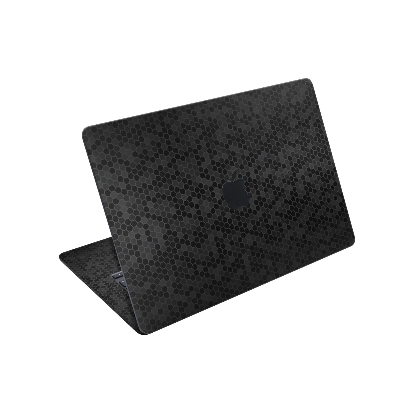 Folie de protectie MacBook Air 15" M2 (2023), eSkins Elegans, Skin Honeycomb Negru