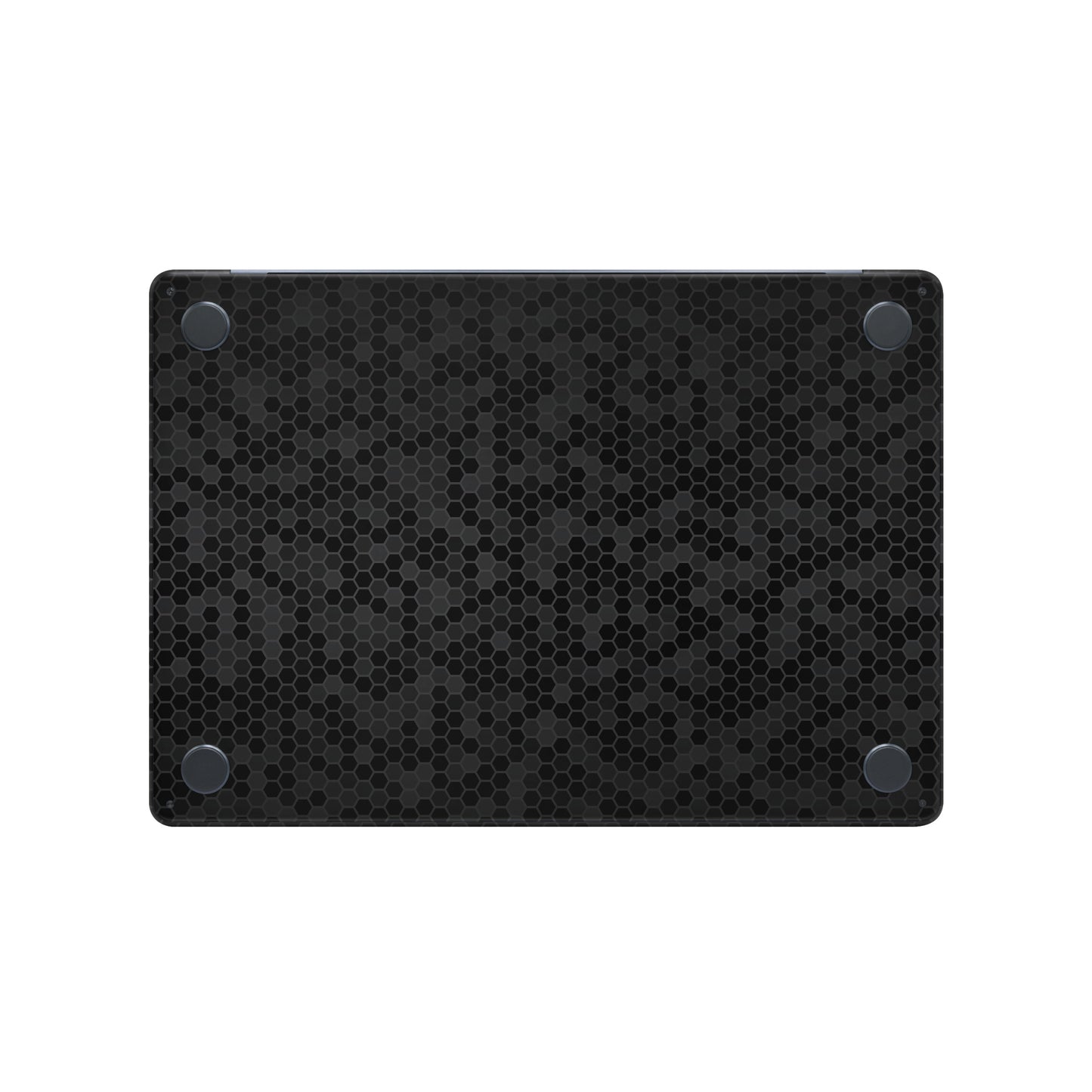Folie de protectie MacBook Air 15" M2 (2023), eSkins Elegans, Skin Honeycomb Negru