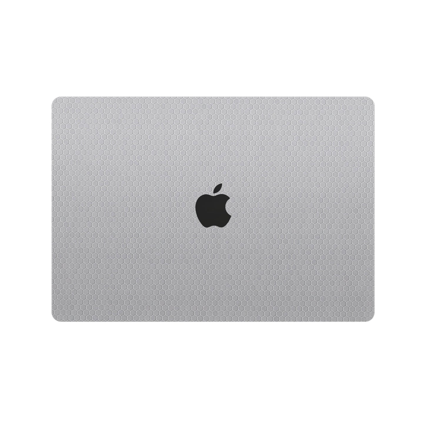 Folie de protectie MacBook Air 15" M2 (2023), eSkins Elegans, Skin Honeycomb Gri