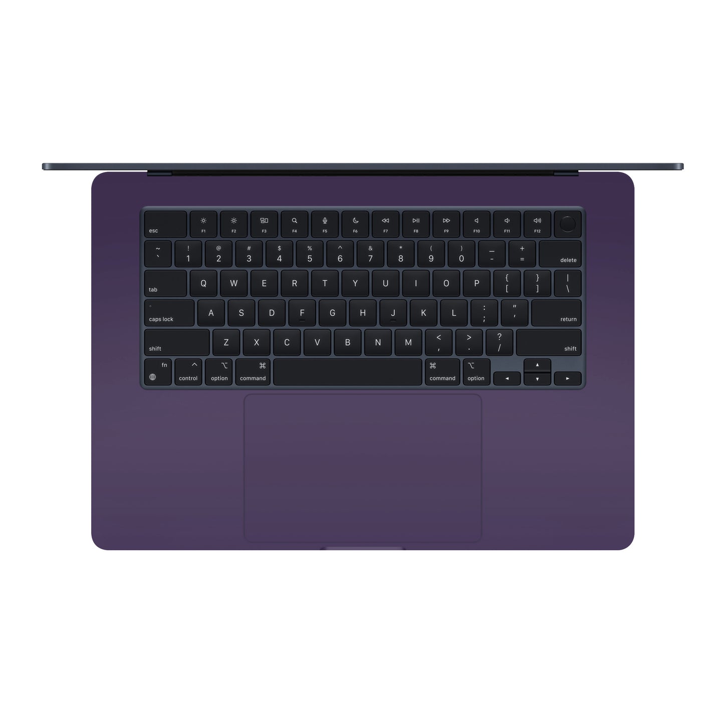 Skin MacBook Air 15" M2 (2023), Matte Metallic Purple