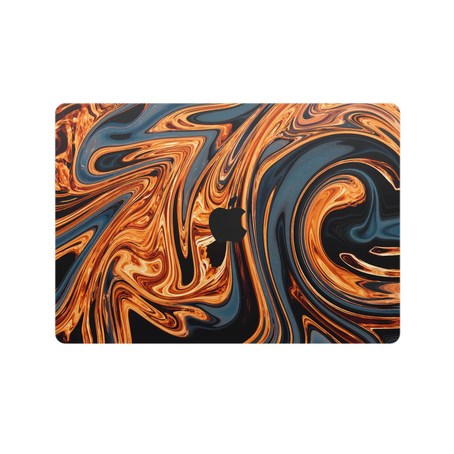 Folie de protectie MacBook Air 15" M3 (2024), eSkins Signature, Skin Amber Blaze