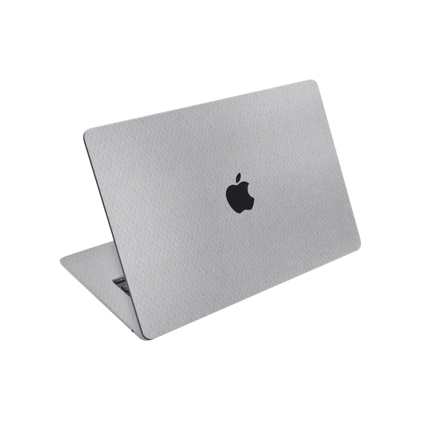 Folie de protectie MacBook Air 15" M3 (2024), eSkins Elegans, Skin Honeycomb Gri
