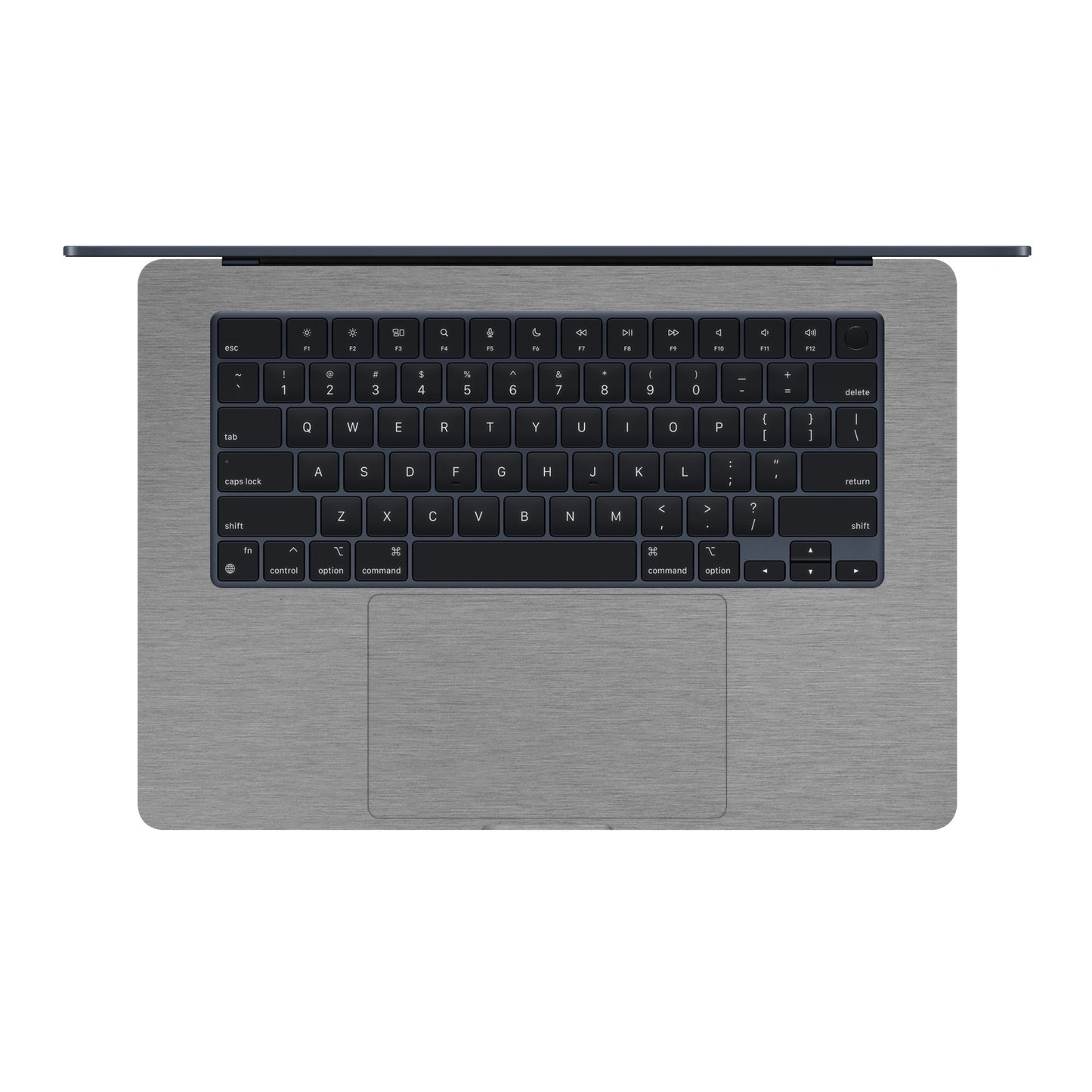 Folie de protectie MacBook Air 15" M3 (2024), eSkins Elegans, Skin Metalic Grafit