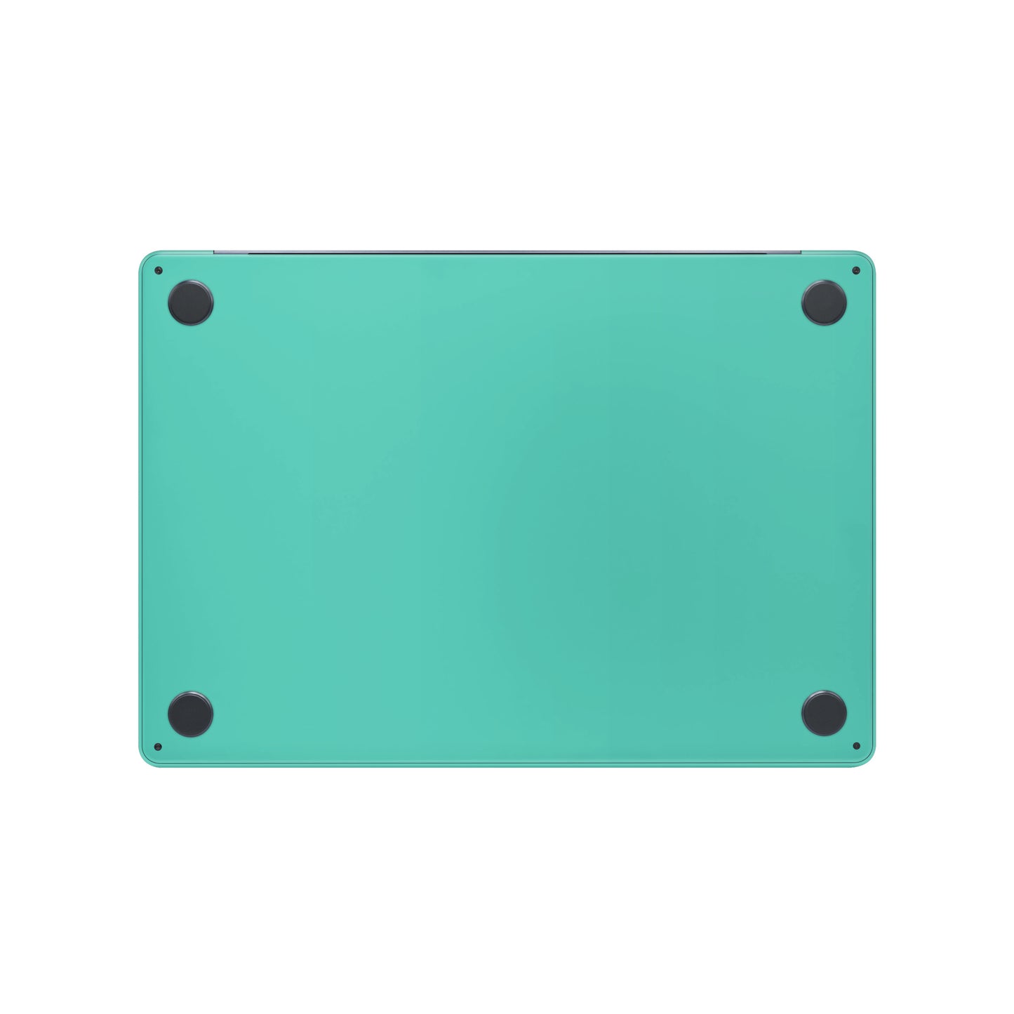 Folie de protectie MacBook Air 15" M3 (2024), eSkins Unique, Skin Mat Verde Menta