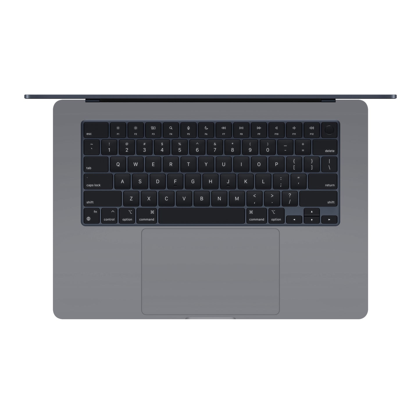 Folie de protectie MacBook Air 15" M3 (2024), eSkins Unique, Skin Mat Gri