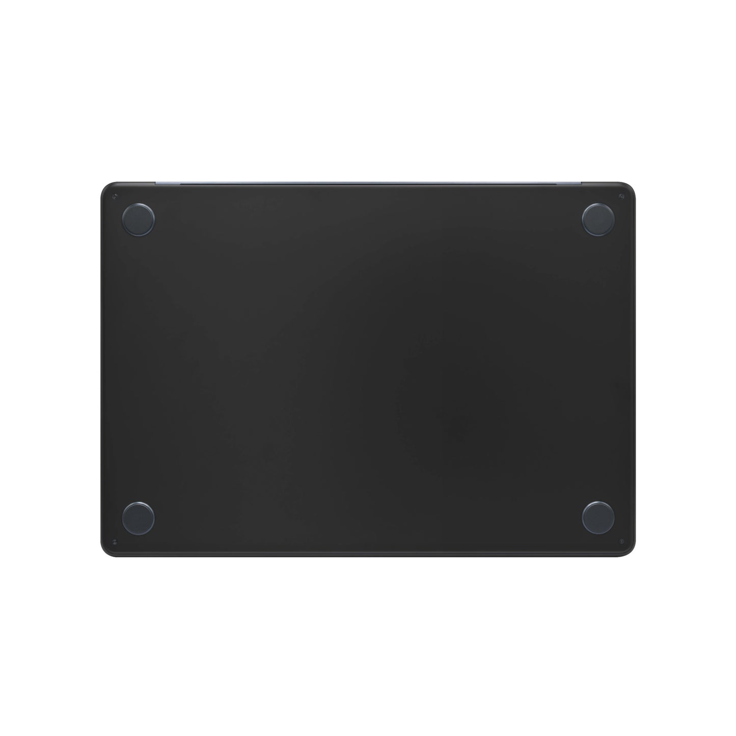 Folie de protectie MacBook Air 15" M3 (2024), eSkins Unique, Skin Mat Negru