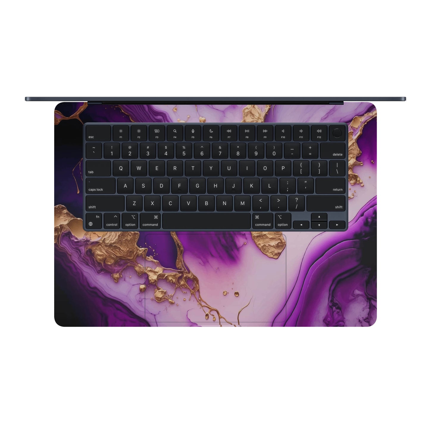 Folie de protectie MacBook Air 15" M4 (2025), eSkins Signature, Skin Amethyst Dream