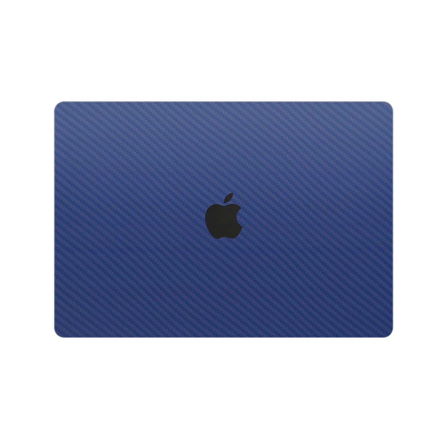Folie de protectie MacBook Air 15" M4 (2025), eSkins Elegans, Skin Carbon Albastru