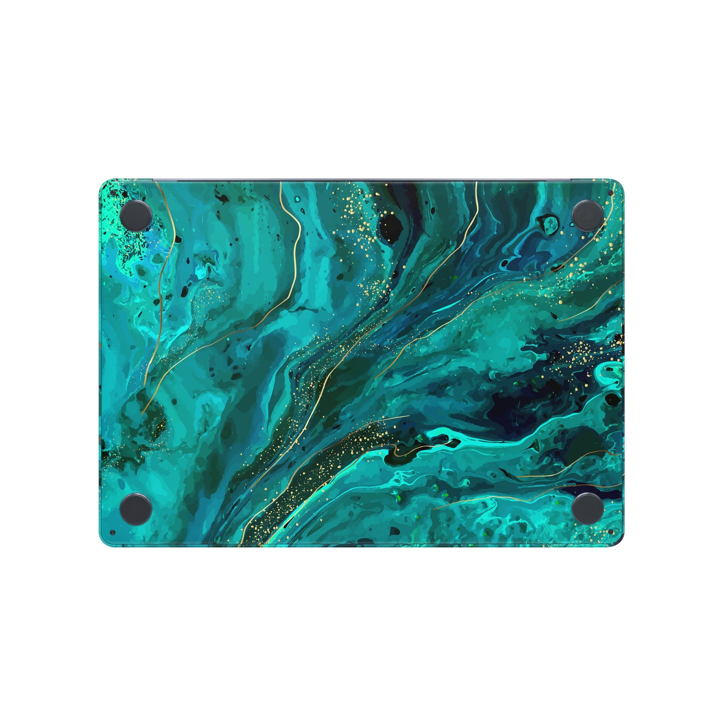 Folie de protectie MacBook Air 15" M4 (2025), eSkins Signature, Skin Celestial Lagoon