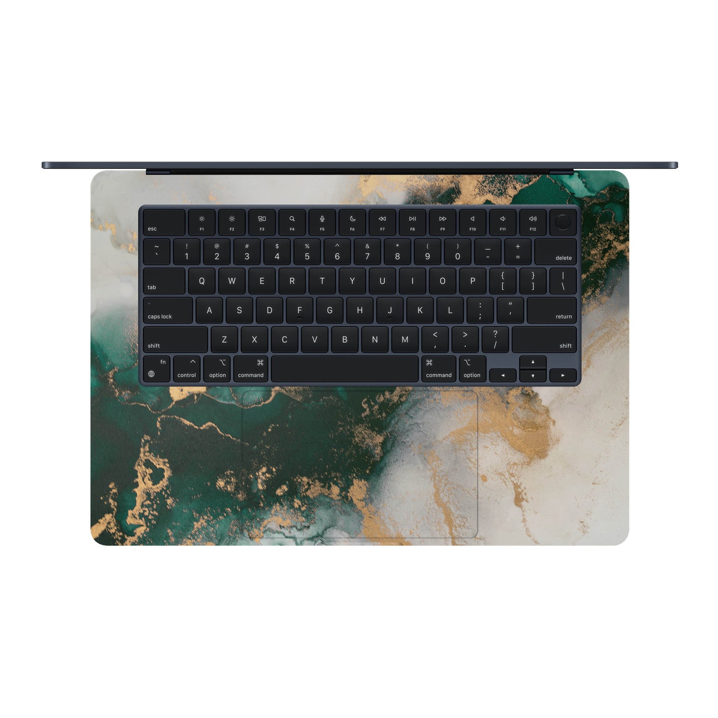 Folie de protectie MacBook Air 15" M4 (2025), eSkins Signature, Forest Mist
