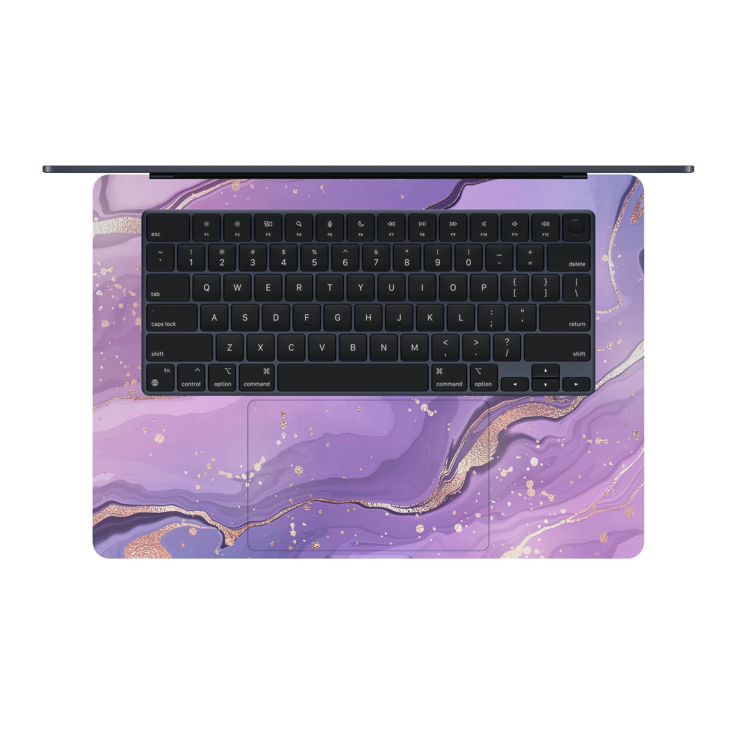 Folie de protectie MacBook Air 15" M4 (2025), eSkins Signature, Skin Lavender Swirl