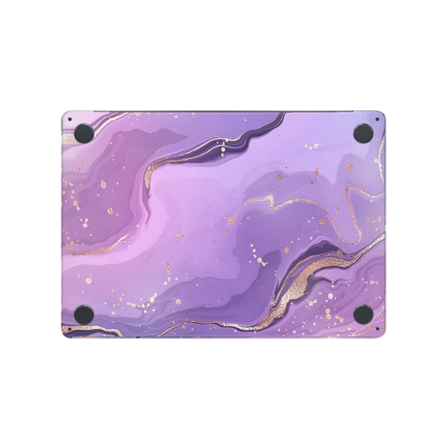 Folie de protectie MacBook Air 15" M4 (2025), eSkins Signature, Skin Lavender Swirl